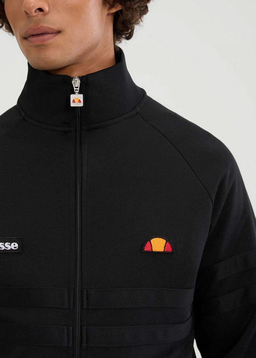 Ellesse Ανδρική Ζακέτα - RIMINI TRACK JACKET - SHB00892-015 BLACK MONO - Image 4