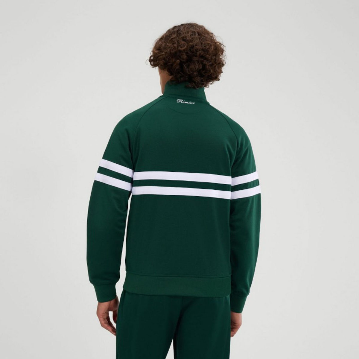Ellesse Ανδρική Ζακέτα - RIMINI TRACK JACKET - SHB00892-502 DARK GREEN - Image 3