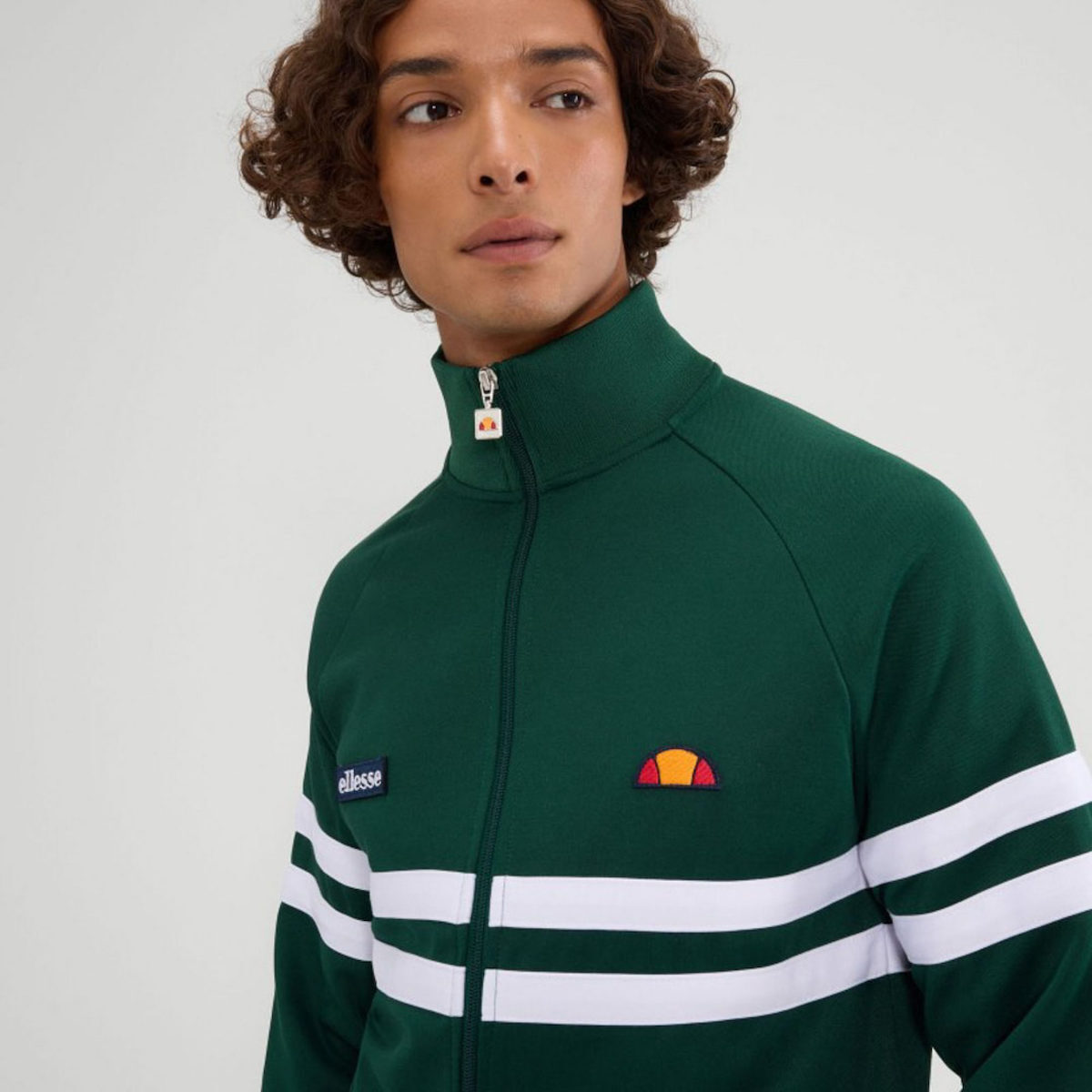 Ellesse Ανδρική Ζακέτα - RIMINI TRACK JACKET - SHB00892-502 DARK GREEN - Image 4