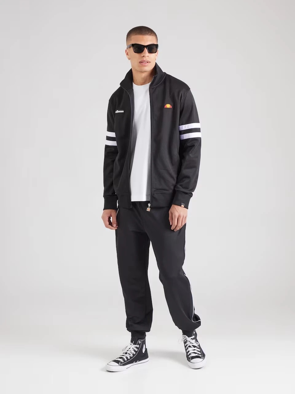 Ellesse Ανδρική Ζακέτα - Roma Track Jacket - SHB14638-011 Black - Image 3