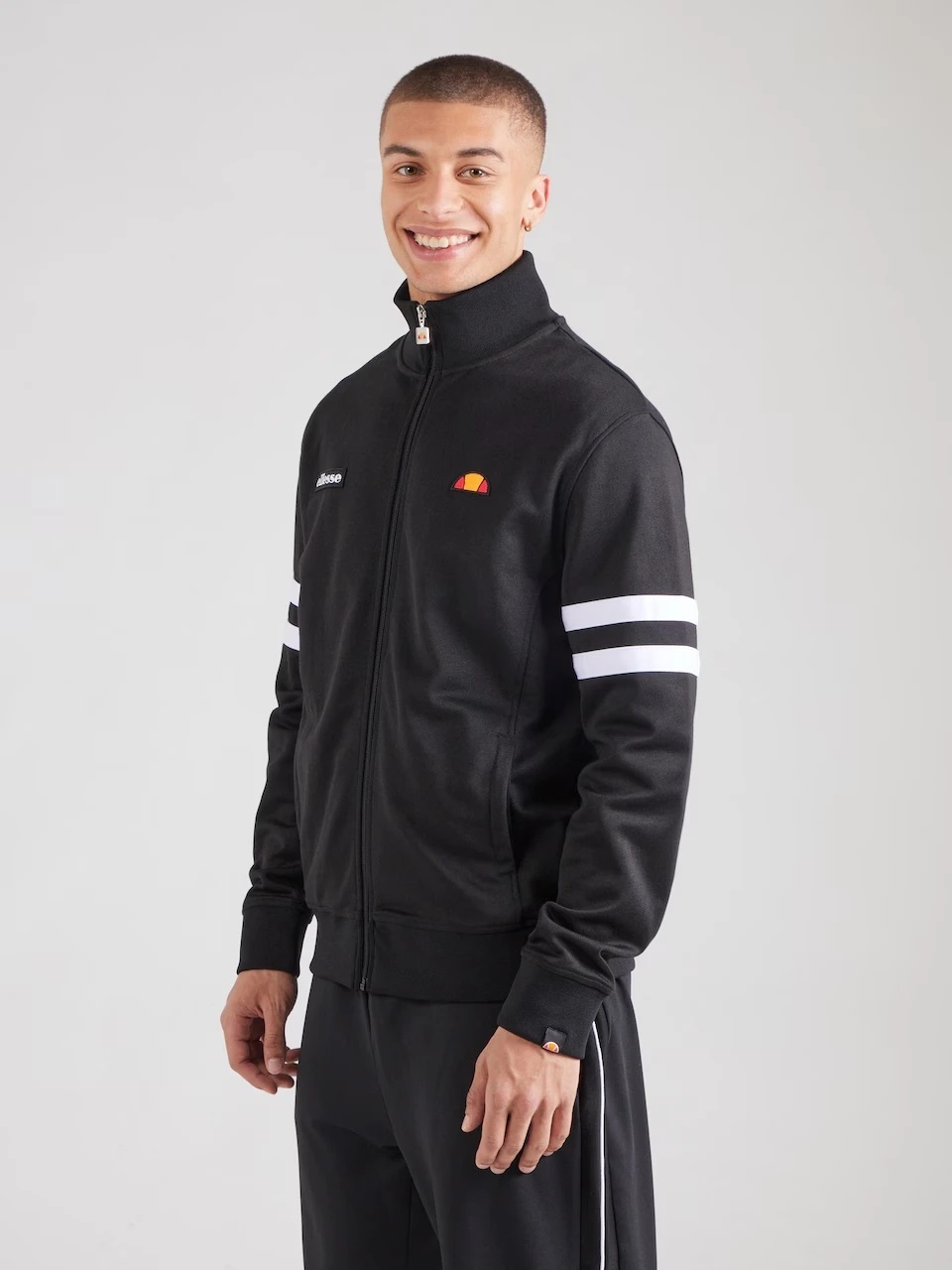 Ellesse Ανδρική Ζακέτα - Roma Track Jacket - SHB14638-011 Black - Image 2