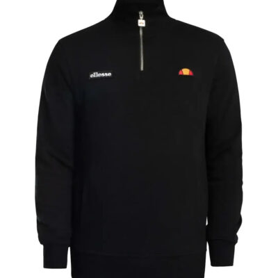 Ellesse Ανδρική Μπλούζα Zip - MENS CLASSICS PELEGRINI 1/4 ZIP - SHB14638-011  Black