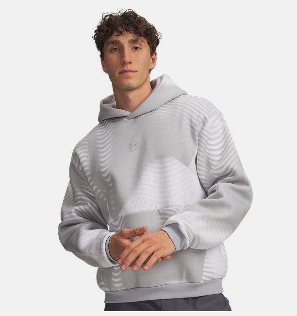 Under Armour - Icon Fleece Printed Hd Sweatshirt