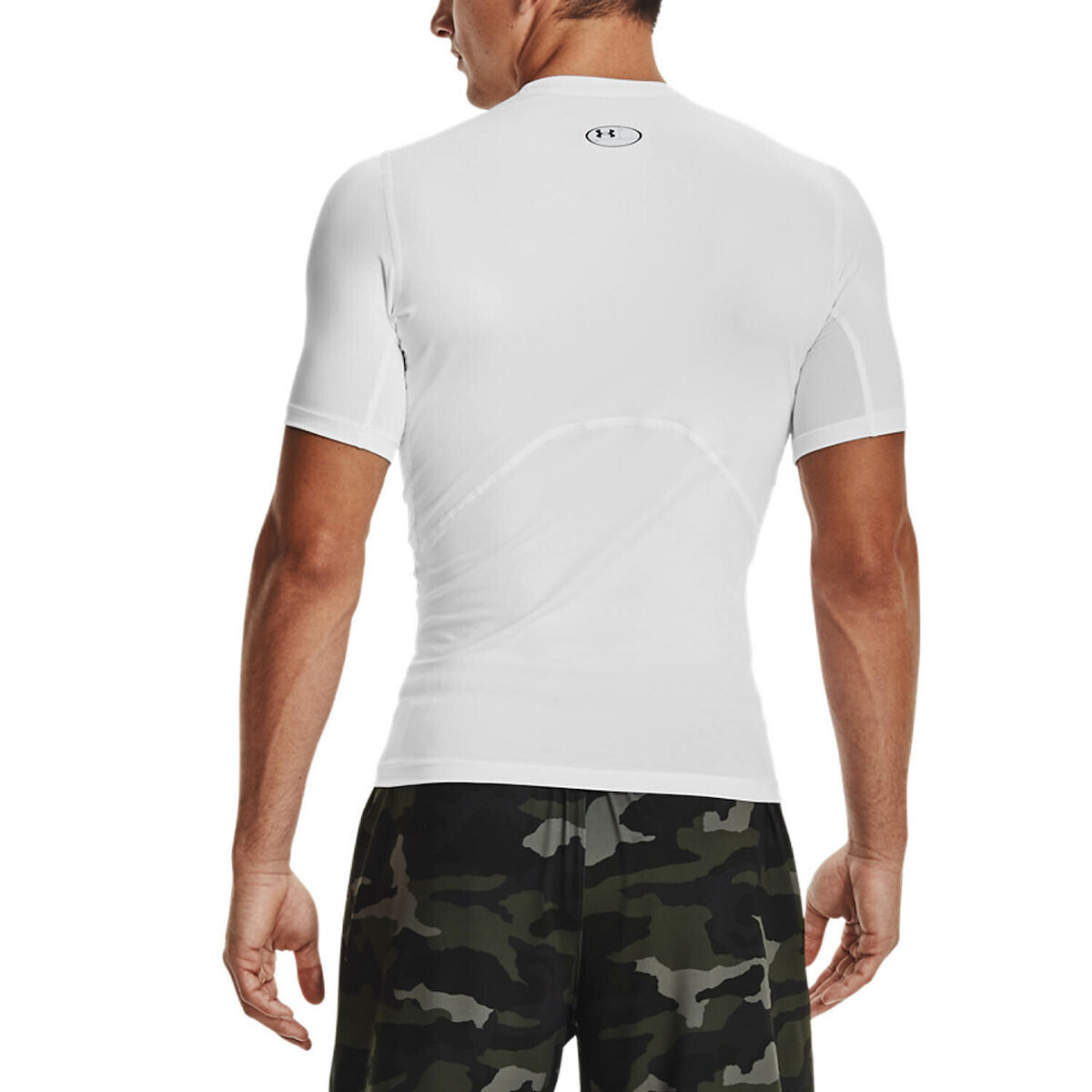 Under Armour - HeatGear Ανδρική Ισοθερμική Κοντομάνικη Μπλούζα Compression - Image 2