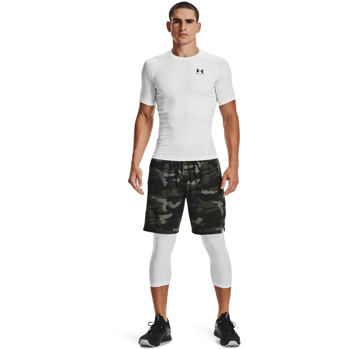 Under Armour - HeatGear Ανδρική Ισοθερμική Κοντομάνικη Μπλούζα Compression - Image 5