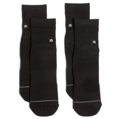 Emerson - Basic Mid Crew Socks (2-Pairs)