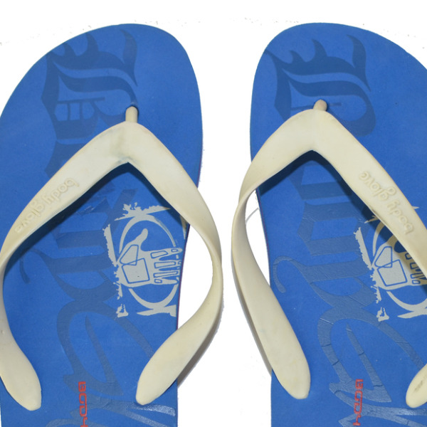 Body Glove Σαγιονάρες – Fancy Logo Flipflops – Μπλε/Λευκό - Image 3