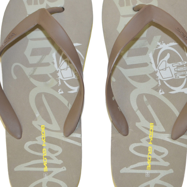 Body Glove Σαγιονάρες – Fancy Logo Flipflops – Μπεζ/Καφέ - Image 2