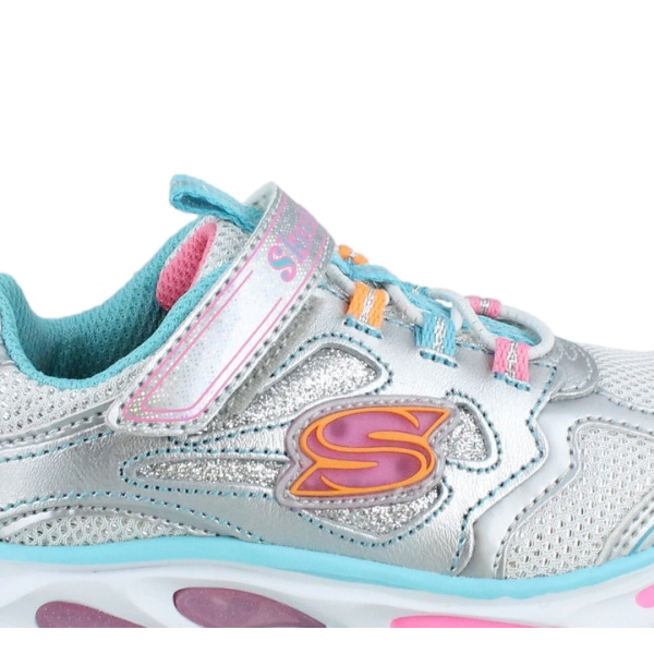 Skechers Παπούτσι ΒΕΒΕ - Lighted Bungee & Strap W/ Sparkle Mesh - Image 2