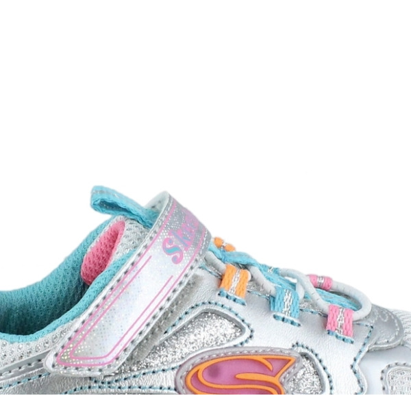 Skechers Παπούτσι ΒΕΒΕ - Lighted Bungee & Strap W/ Sparkle Mesh - Image 3