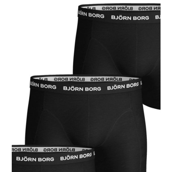 Bjorn Borg Ανδρικά Εσώρουχα 3τεμ. - Essential Boxer 3p - 9999-1024-90011 - Black - Image 4