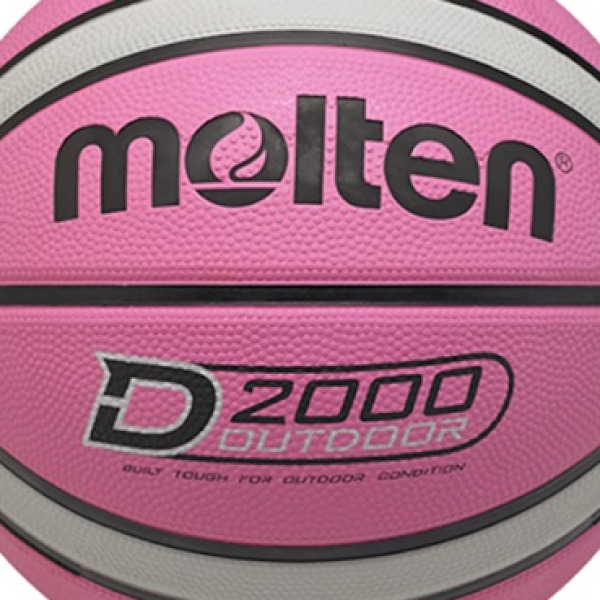 Molten Μπάλα Μπάσκετ Ελαστική B6D2005-PH-Pink - Image 2