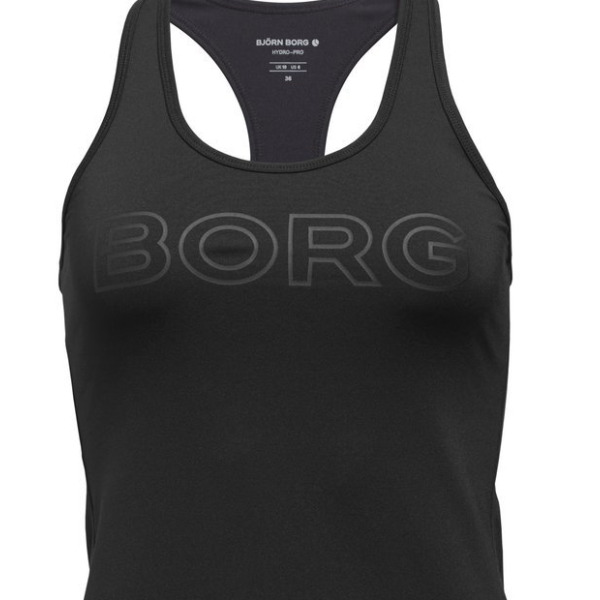Bjorn Borg T-shirt Αμάνικο Γυναικείο - RACERBACK TANK CLE - Black Beauty - Image 4