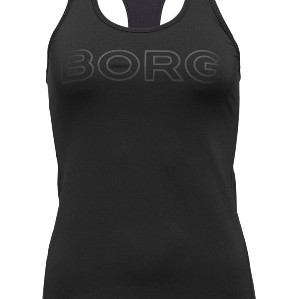 Bjorn Borg T-shirt Αμάνικο Γυναικείο - RACERBACK TANK CLE - Black Beauty - Image 3