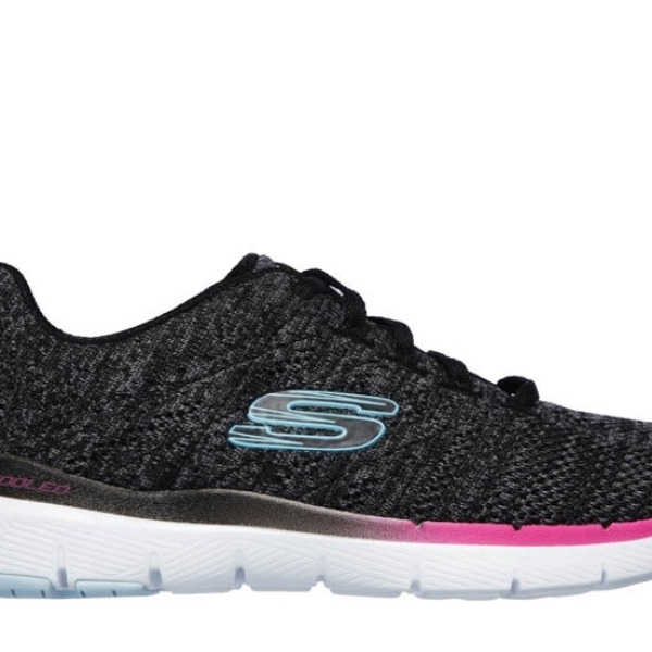 Skechers Παπούτσι Γυναικείο -Flex Appeal 3.0 13058 BKMT - Image 3