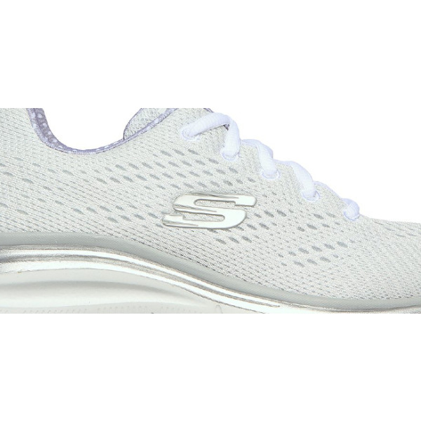 Skechers Παπούτσι Γυναικείο - Fashion Fit - StateMent Piece 12704-WGRY Λευκό-Γκρί - Image 3
