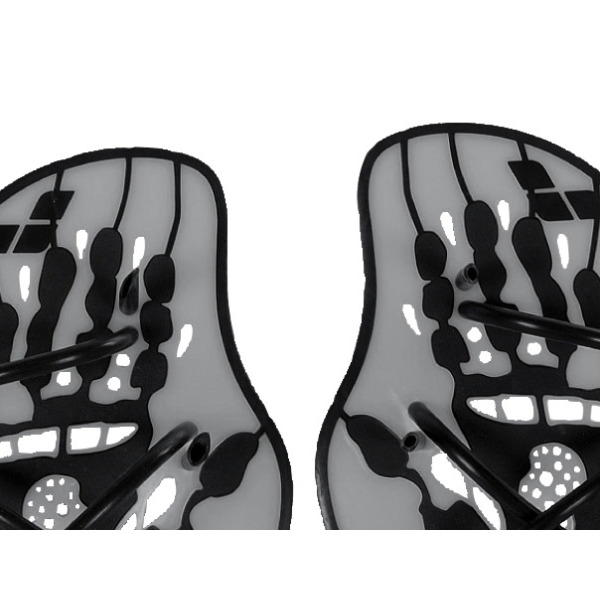 Arena Βοηθητικά Κολύμβησης - Vortex Evolution Hand Paddle - 95232-15 - Silver - Image 3