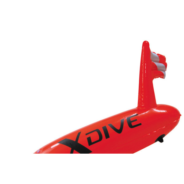 XDive -Σημαδούρα PVC 0.4mm μονού θαλάμου με φουσκωτή σημαία 65000 - Image 3