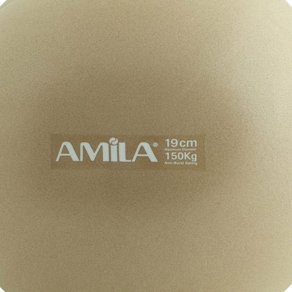 Amila Μπάλα Pilates 19cm, Χρυσή, bulk - 95804 - Image 2