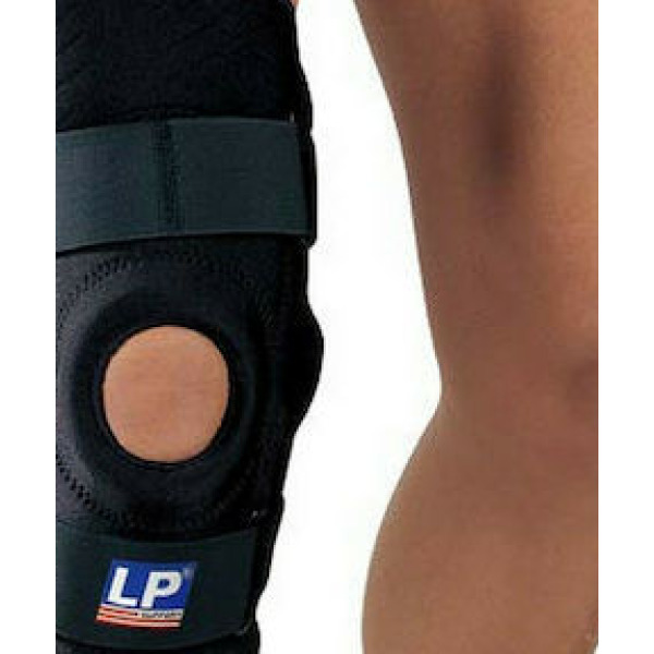 LP Support - Επιγονατίδα ελαστική KNEE STABILIZER - 709-BK - Black - Image 3