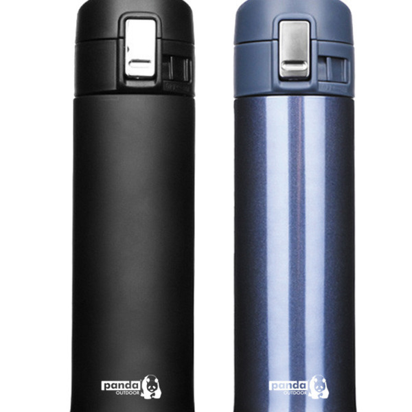 Panda Παγούρι 500 ml - Μαύρο - Image 2