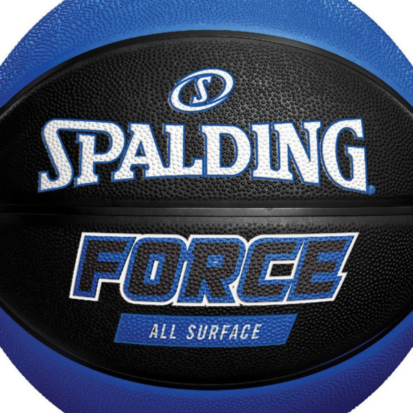 Spalding Μπάλα Μπάσκετ Force Rubber Size 7 - Outdoor - Image 2