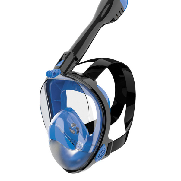Xdive Μάσκα Full Face Crystal Λευκή Μπλέ ( L-XL) - White/Blue - Image 2