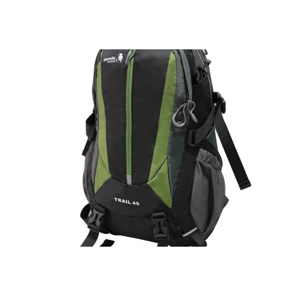 Panda Outdoor Σακίδιο Trail 25L Πράσινο Μαύρο - Black/Green - Image 3