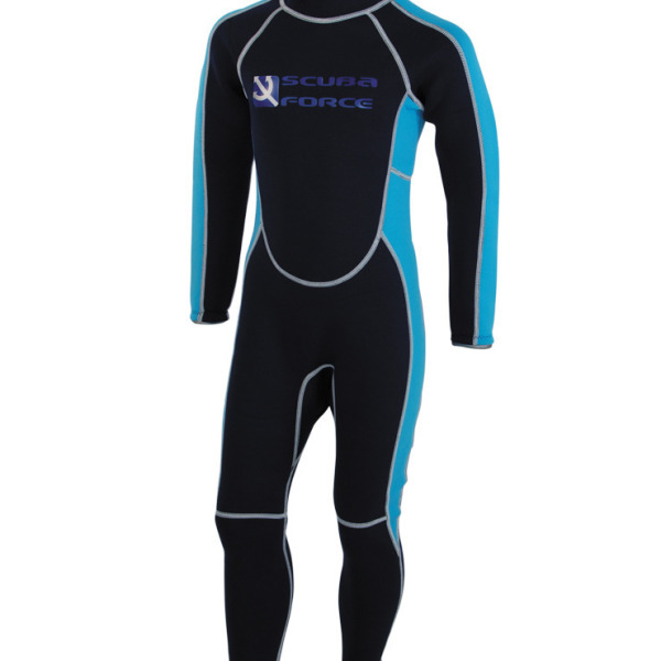 Scuba Force Παιδική Στολή Κατάδυσης - Saily 3mm - Black Blue - Image 2
