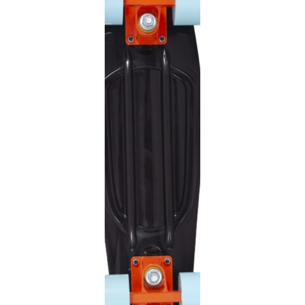 Amila Τροχοσανίδα - Skateboard Plastic 22" BlackSky - Black - 48942 - Image 3