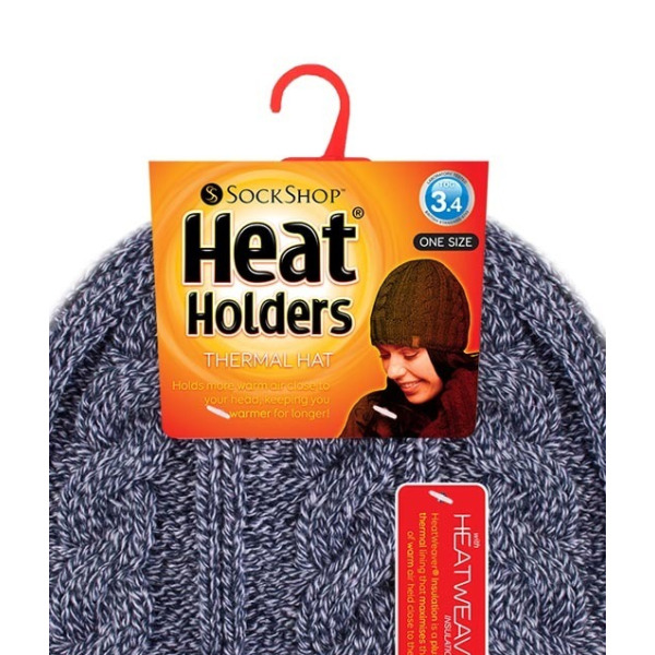 Heat Holders Γυναικείος Σκούφος - Cable Hat - Navy Twist - 80113-0483 - Image 4