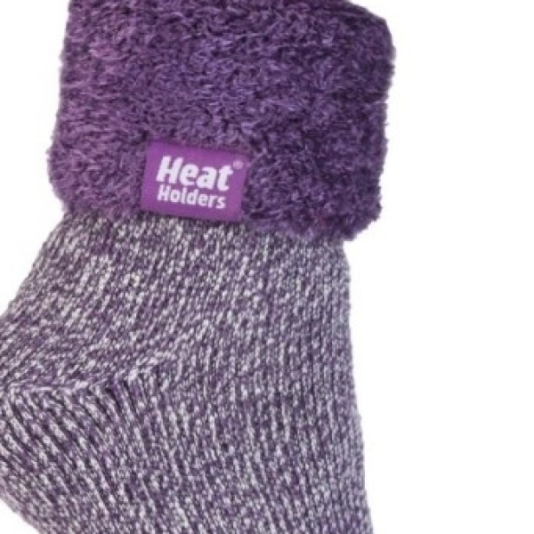 Heat Holders Γυναικείες Κάλτσες - Lourge Socks - Mauve - 80021-4893 - Image 4