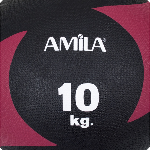 Amila Μπάλα Medicine Ball Original Rubber 10Kg - Fuchsia - 44642 - Image 2
