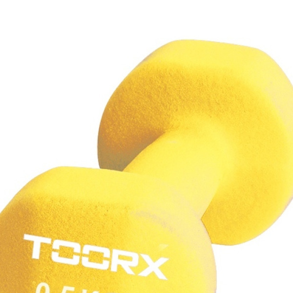 Toorx Βαράκι - Neoprene 0.5kg - Yellow - 10-432-074 - Image 4