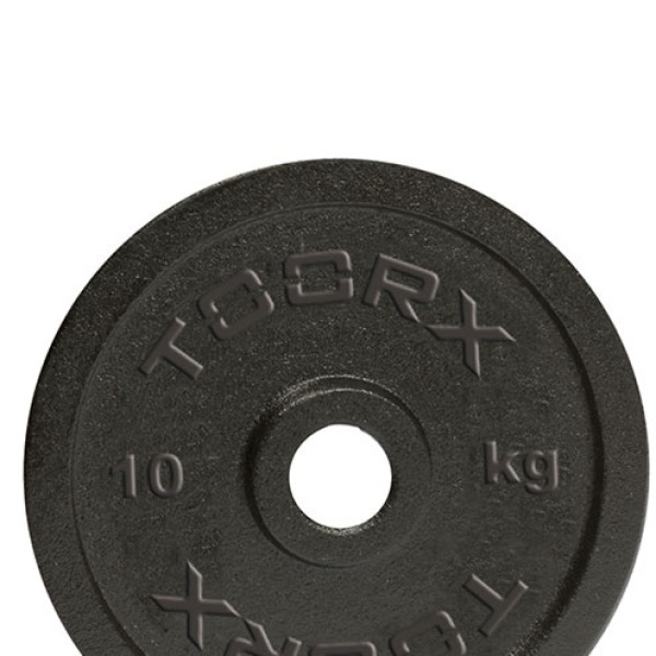 Toorx Μαντεμένιος Δίσκος 10 kg δ 25mm - Black - 10-432-017 - Image 3