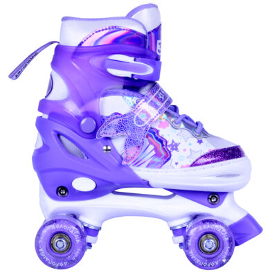 3K Αυξομειούμενα Roller Skates - Λιλά