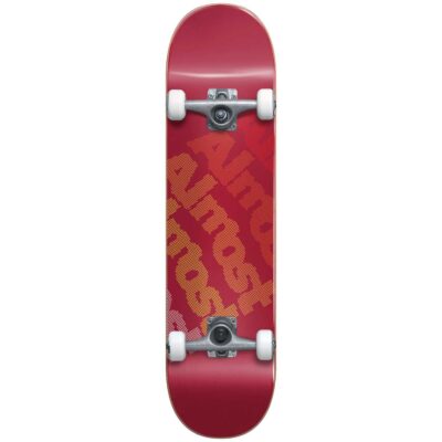 ALMOST Light Bright FP Complete Skateboard 7.75" - Κόκκινο