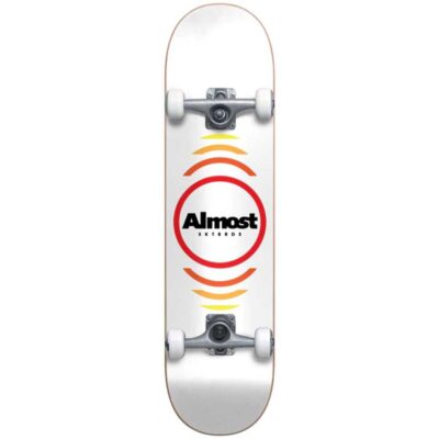 ALMOST Reflex FP Complete Skateboard 7.625" - Λευκό
