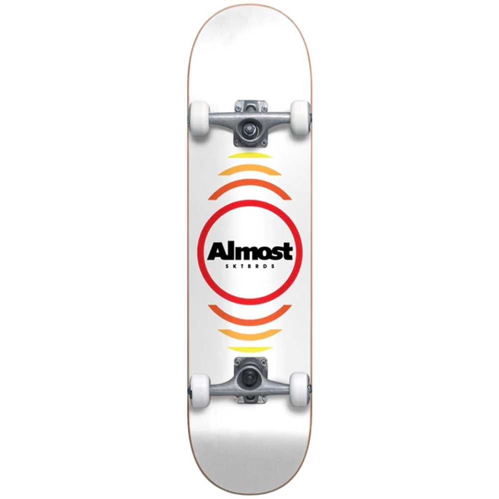 ALMOST Reflex FP Complete Skateboard 7.625" - Λευκό