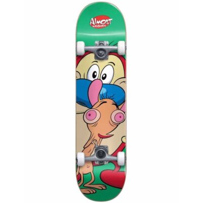 ALMOST Ren & Stimpy on my Back Resin S/W Τροχοσανίδα 7" - Πράσινο