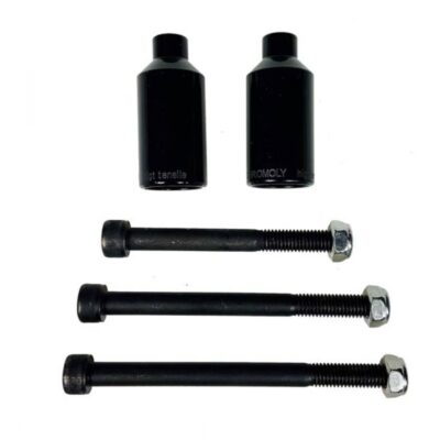 AO SCOOTERS Chromoly Peg Kit - Μαύρο