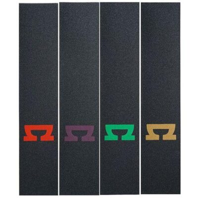 AO SCOOTERS Omega Logo Γυαλόχαρτο - Κόκκινο