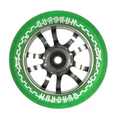 AO SCOOTERS Quadrum Clear Ροδάκι 115χιλ. - Πράσινο