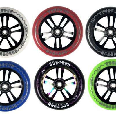 AO SCOOTERS Ρόδα Quadrum V3 5-hole - Πράσινο