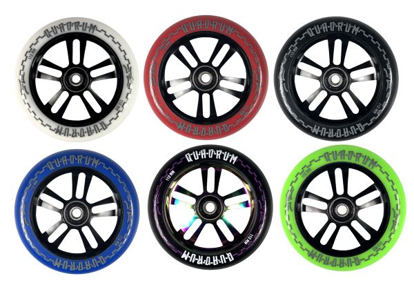 AO SCOOTERS Ρόδα Quadrum V3 5-hole - Πράσινο