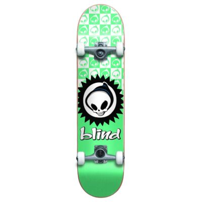 BLIND Checkered Reaper Yth FP Soft Wheels Complete Τροχοσανίδα 7.375" - Γαλάζιο