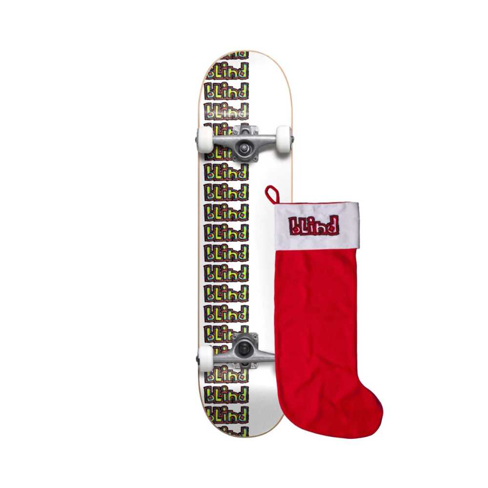 BLIND Repeat Rail Yth FP W/Stocking Complete Τροχοσανίδα 7.375" - Λευκό