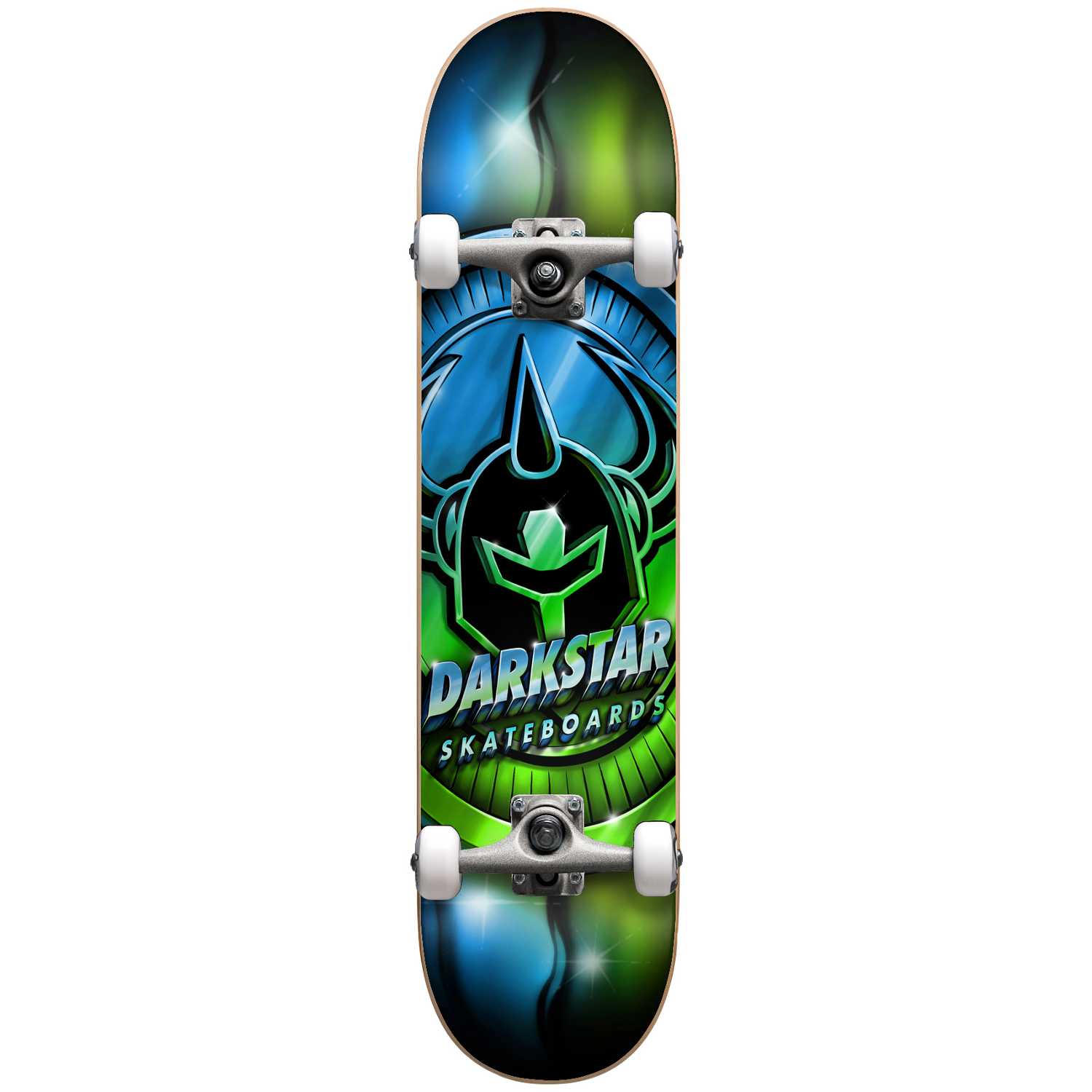 DARKSTAR Complete Skateboard Anodize Yth FP Soft Wheels 7.25"