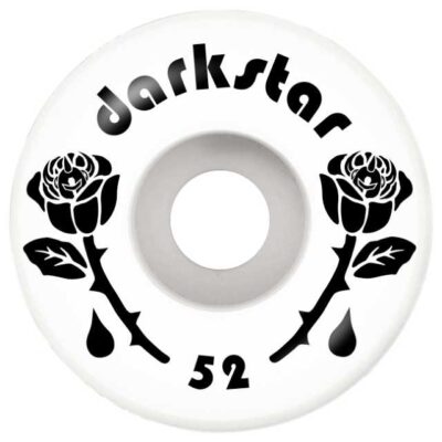 Darkstar Forty 52χιλ. Ροδάκια - Μαύρο/Λευκό