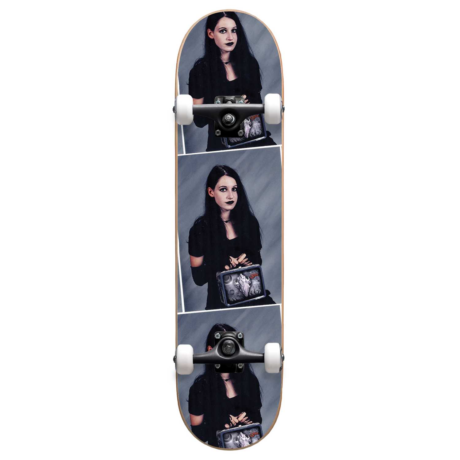 DARKSTAR Goth Girl FP Premium Complete Skateboard 7.875" - Μαύρο
